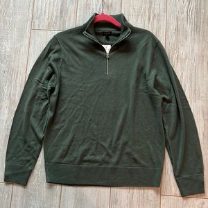 Men’s Jcrew quarter zip pullover